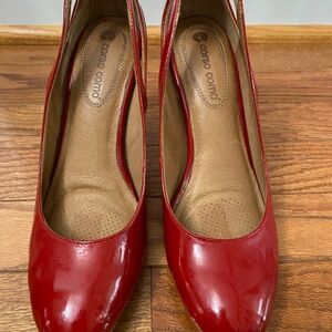 Corso Como Glossy Red Heels